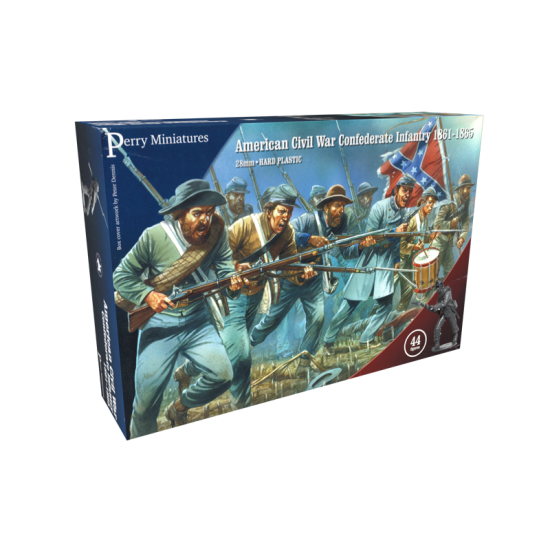 Perry Miniatures ACW 80 - American Civil War Confederate Infantry 1861-65